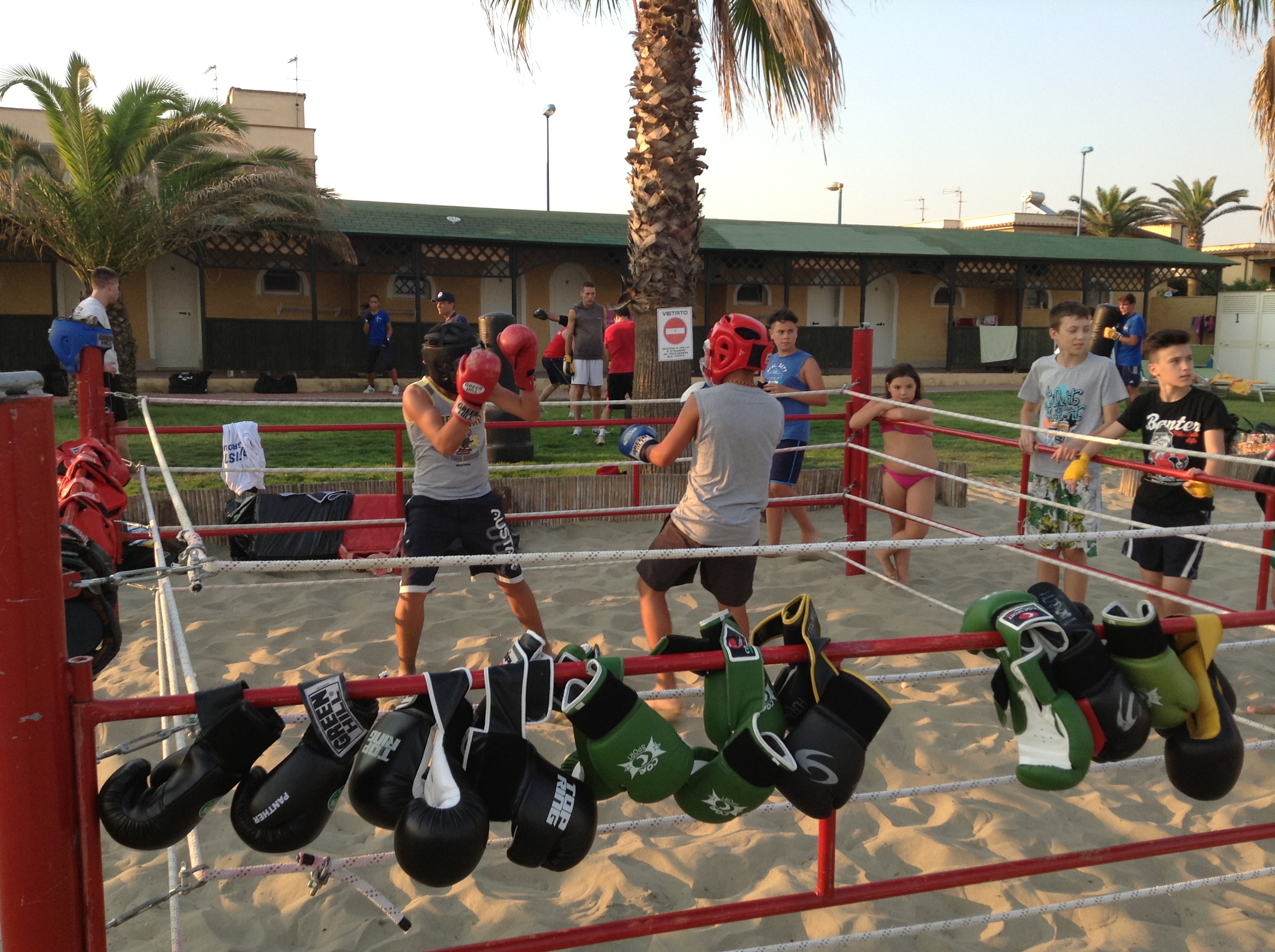 incontro di boxe a catania